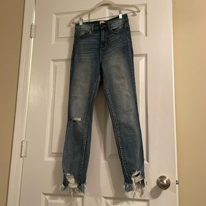 Sneak Peek High Rise Jeans